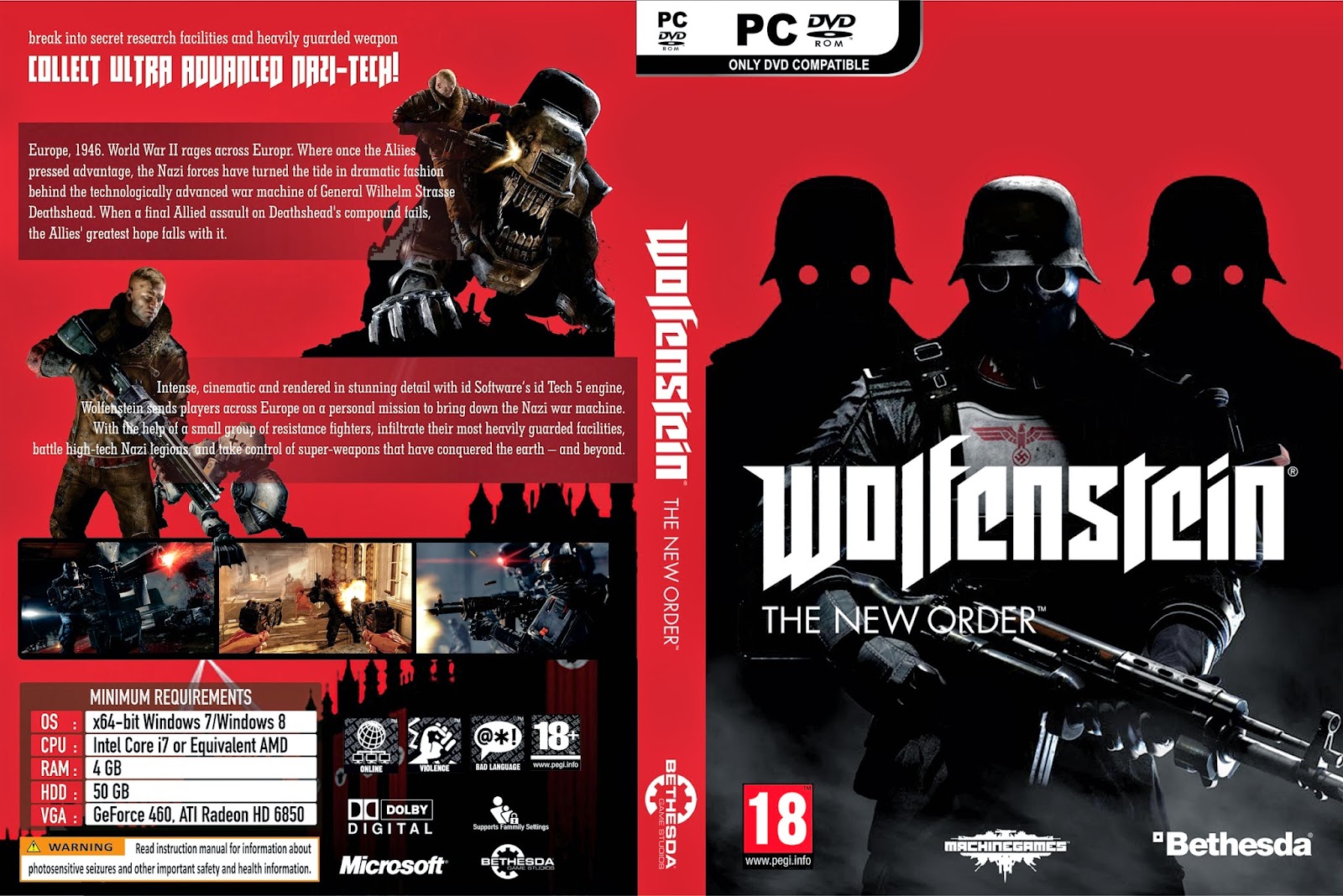 как включить wolfenstein the new order как включить wolfenstein the new order